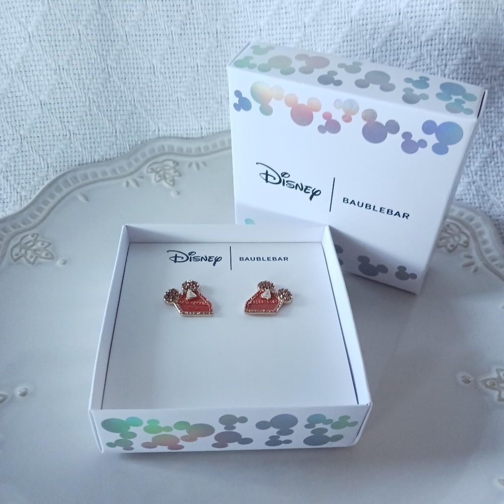 Baublebar × Disney Mickey Mouse Pumpkin Pie Slice Earrings
